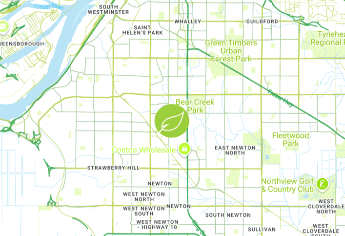 city wide produce location map