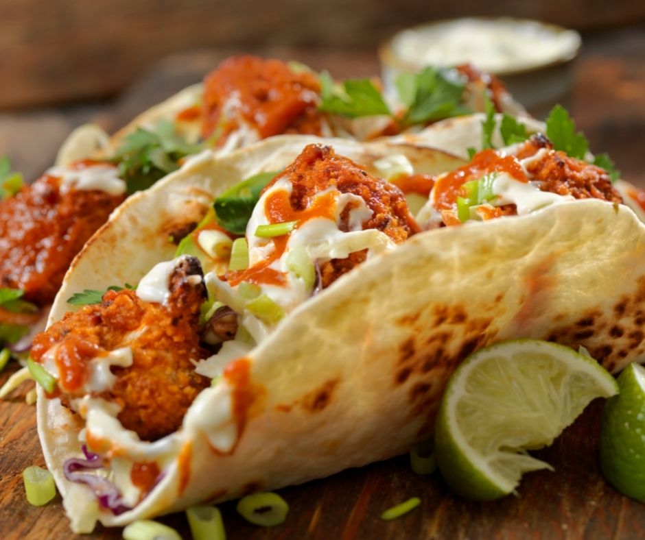 Cauliflower Taco with Crema