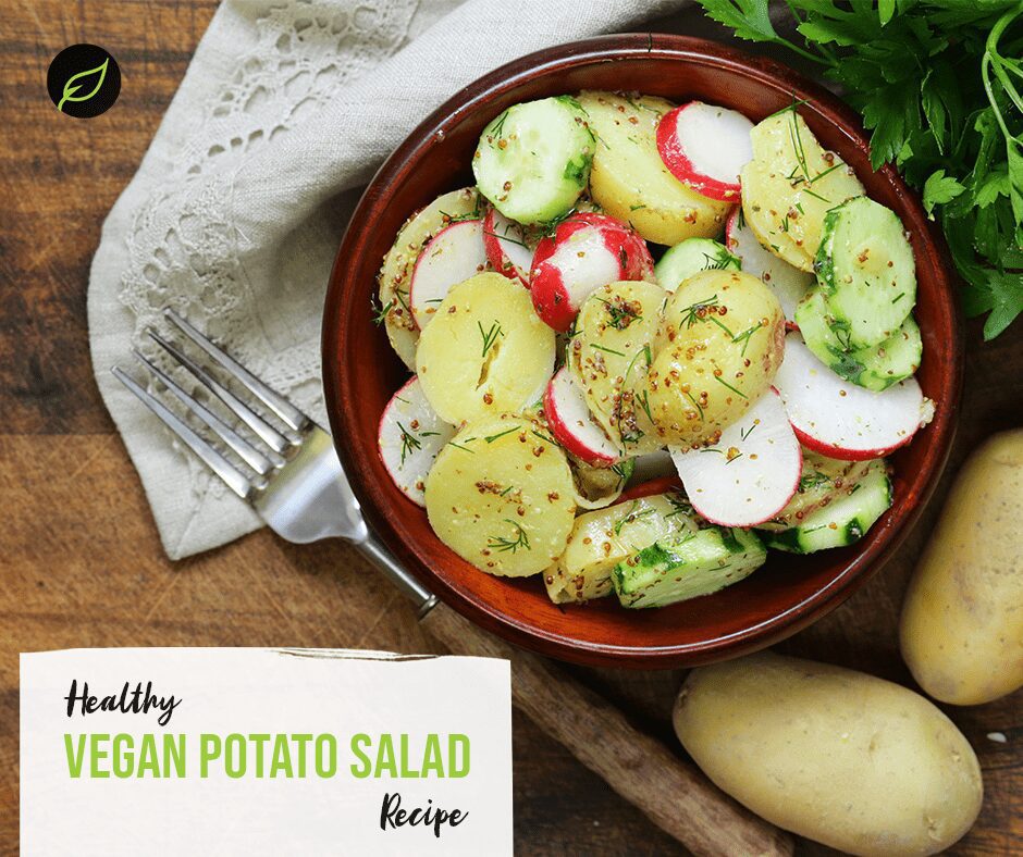 Vegan Potato salad - featured image