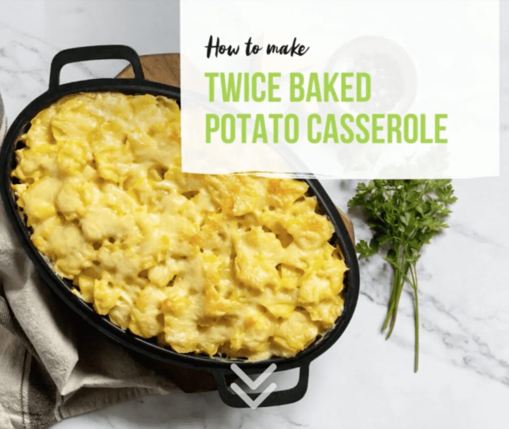 Twice Baked Potato Casserole feature image