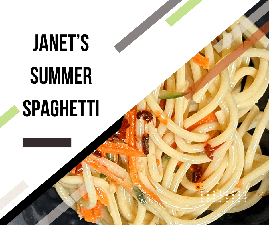 Fresh Summer Spaghetti, cold salad recipes